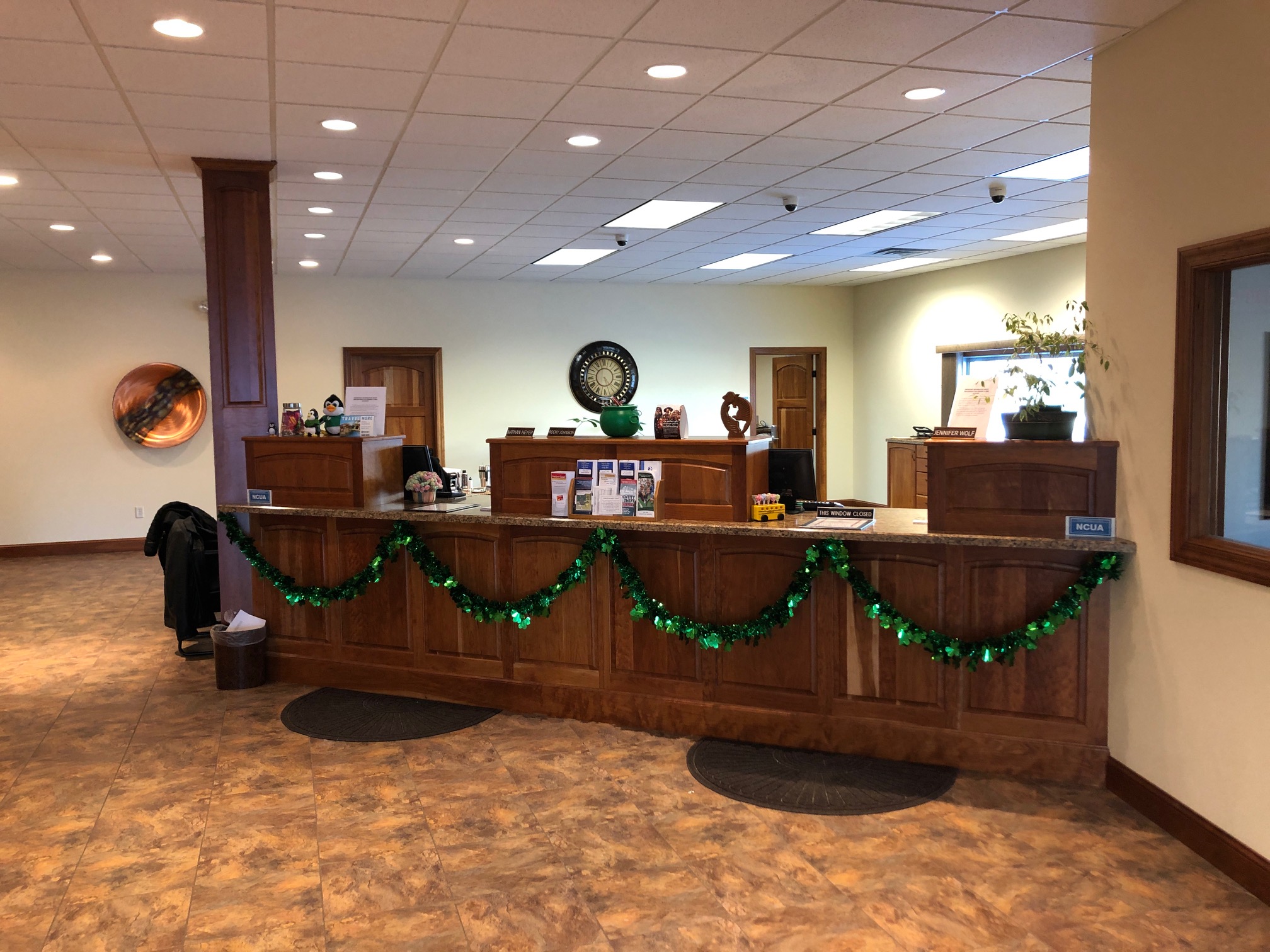 south office teller counter